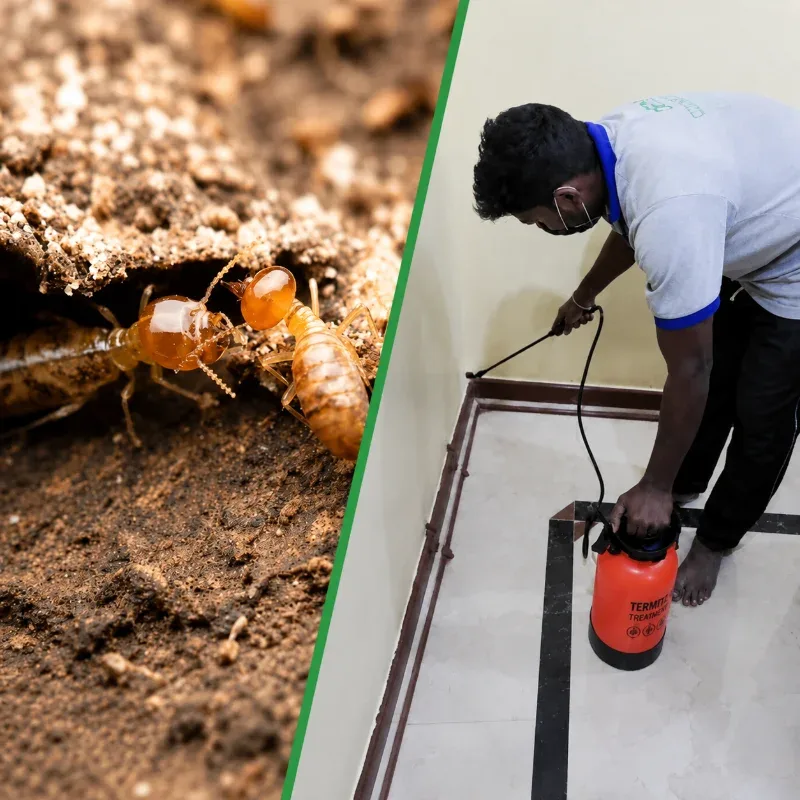Termite Protection for 7-Years at ₹4 per Sq. Ft